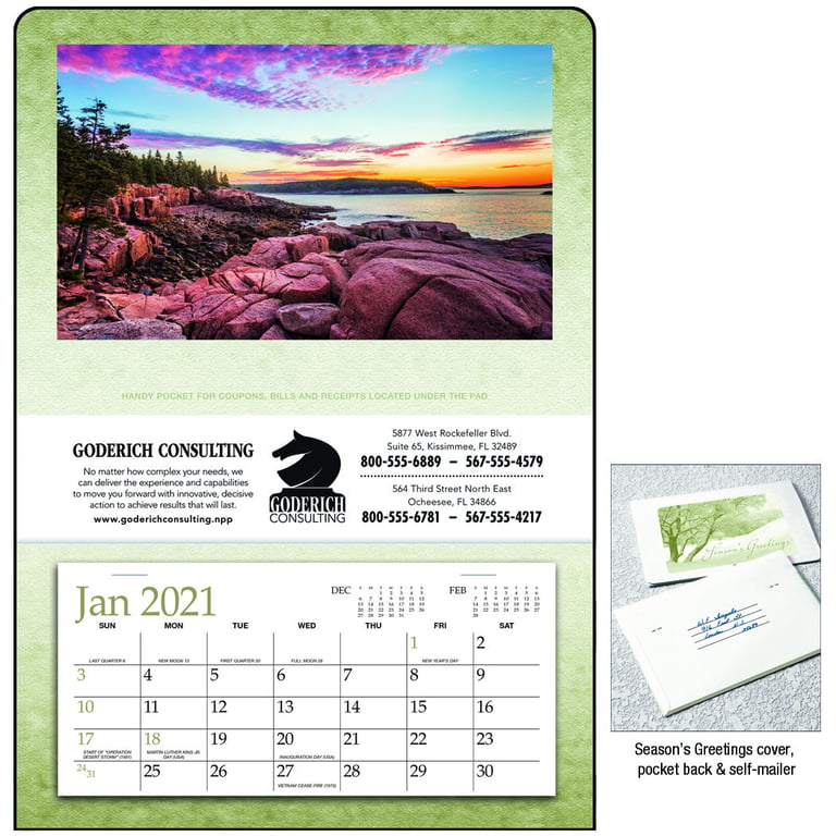 Triumph® Calendars Single Pocket Calendar — view 7