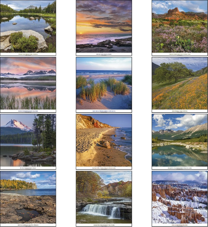 Triumph® Calendars Beautiful America Wall Calendar, 12 x 25 in. — view 11
