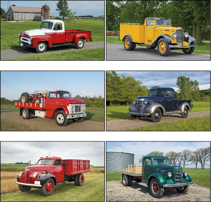 Triumph® Calendars Antique Trucks Wall Calendar — view 7