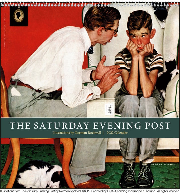 Triumph® Calendars The Saturday Evening Post Norman Rockwell Wall Calendar — view 7