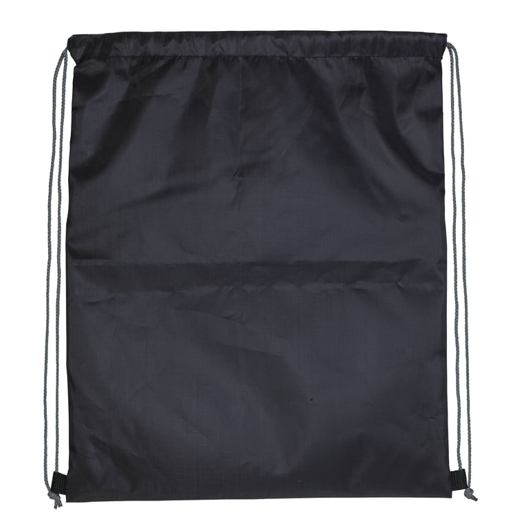 Stand Alone Drawstring Backpack with Front Zip Pocket — view 17