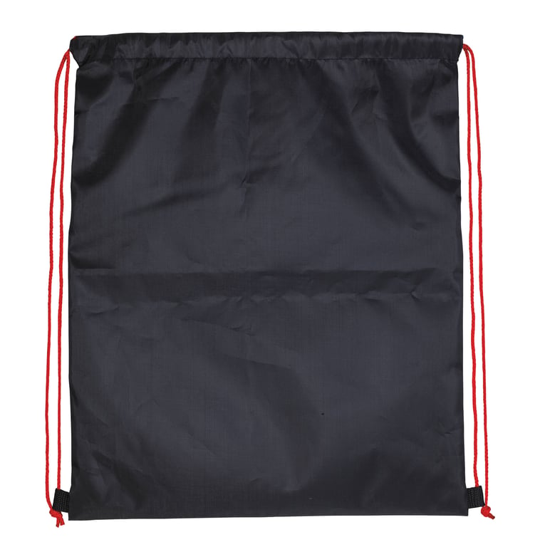 Stand Alone Drawstring Backpack with Front Zip Pocket — view 19