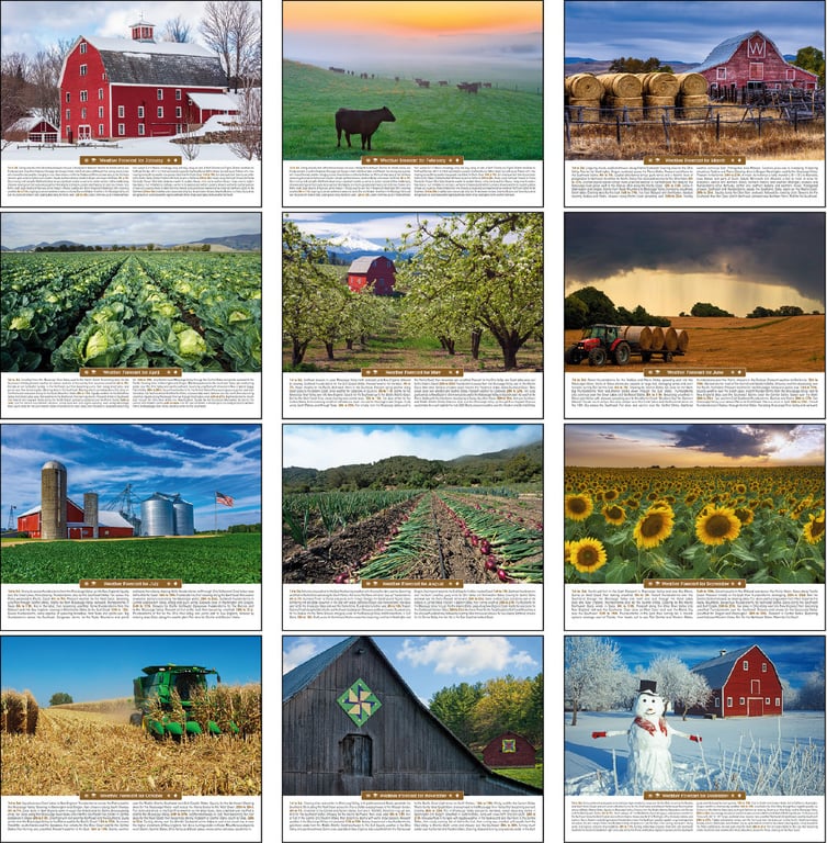 Triumph® Calendars Scenic Almanac Wall Calendar — view 14
