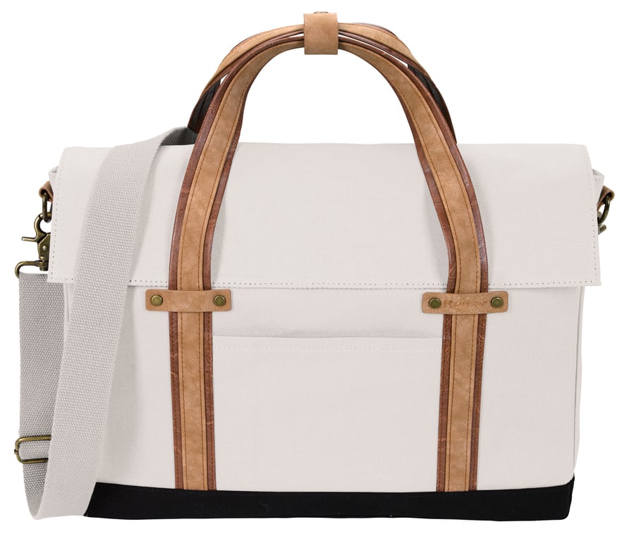 KAPSTON® San Marco Cotton Canvas Messenger Bag — view 43