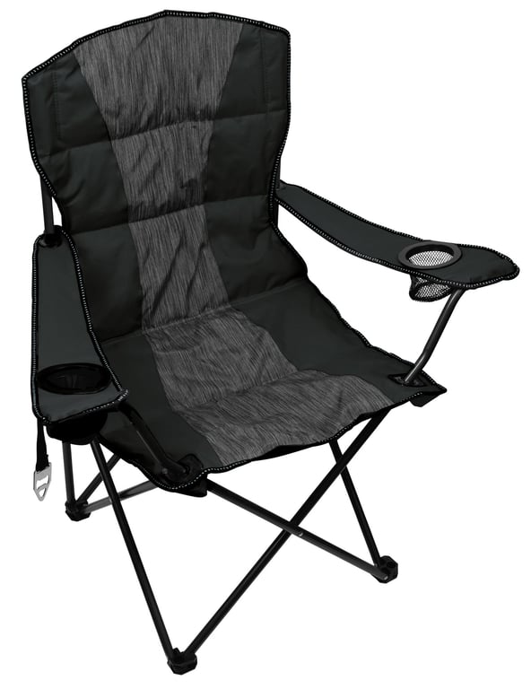 Premium Heather Stripe Folding Chair with Carry Bag — view 14