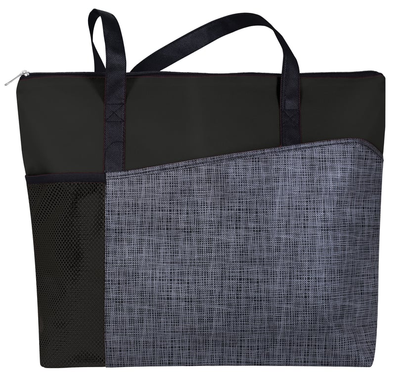 Good Value™ Select Pattern Non-Woven Tote with Zippered Main Compartment — view 13