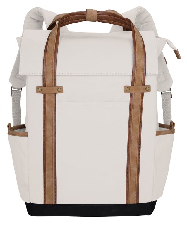 KAPSTON® San Marco Cotton Canvas Backpack with Laptop Compartment — view 27