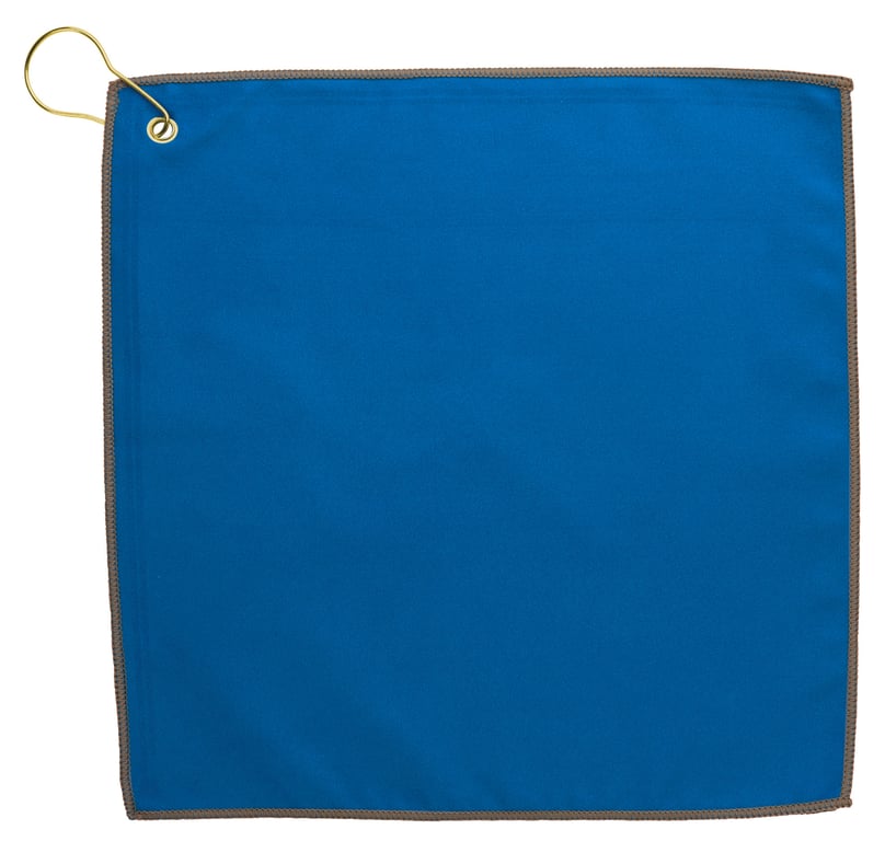 Good Value™ RPET Double Layer Golf Towel with Brass Grommet & Hook — view 26