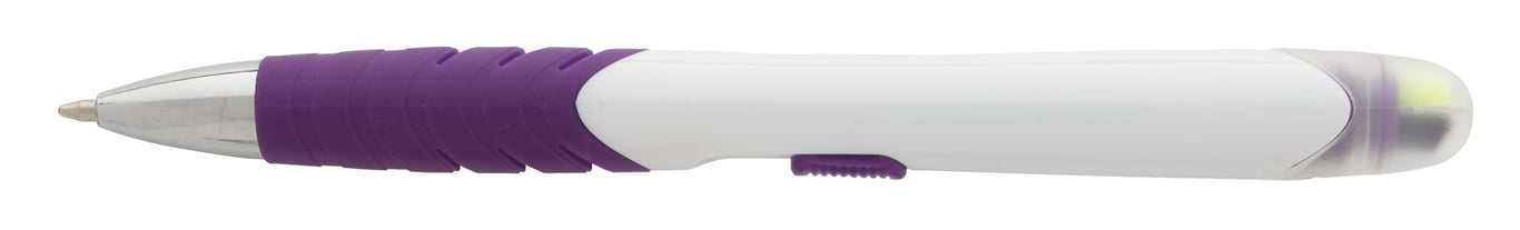 Souvenir® Jalan Highlighter Pen Combo, Slide-Action Ballpoint — view 52