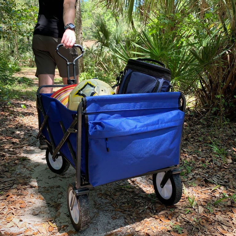 Koozie® Collapsible Folding Wagon with Cup Holders — view 27