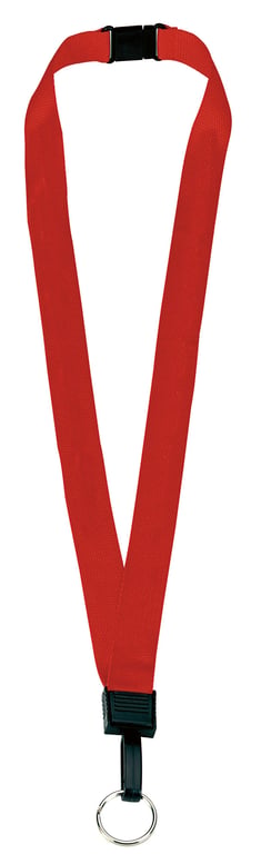 3/4" Breakaway Lanyard with Key Ring — view 5