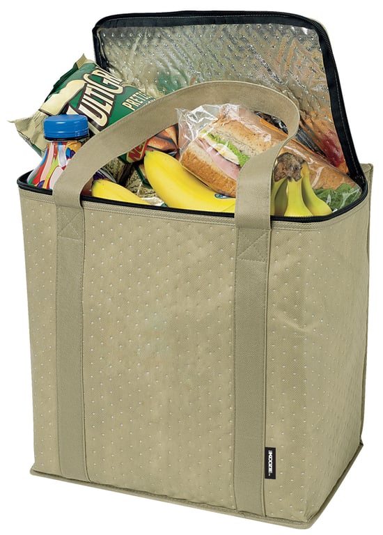 Koozie® Zippered Insulated Grocery Tote — view 22