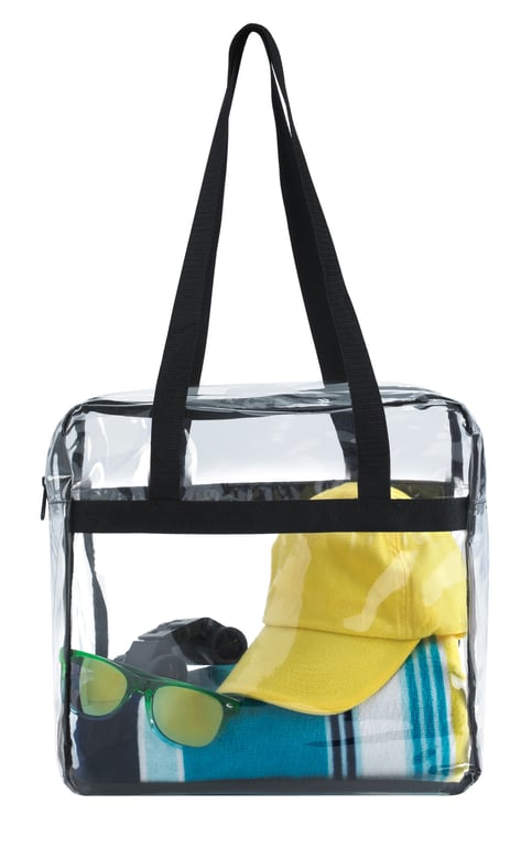 Good Value™ Clear Zippered Tote Stadium Bag — view 9