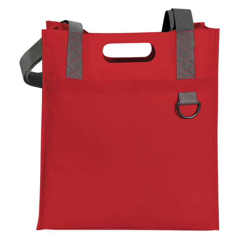 Atchison® Dual-Carry Tote with Front Slip Pocket and D-Ring — view 17