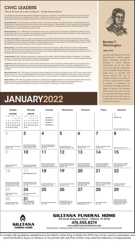 Triumph® Calendars African-American Heritage: Dr. Martin Luther King, Jr. Wall Calendar — view 9