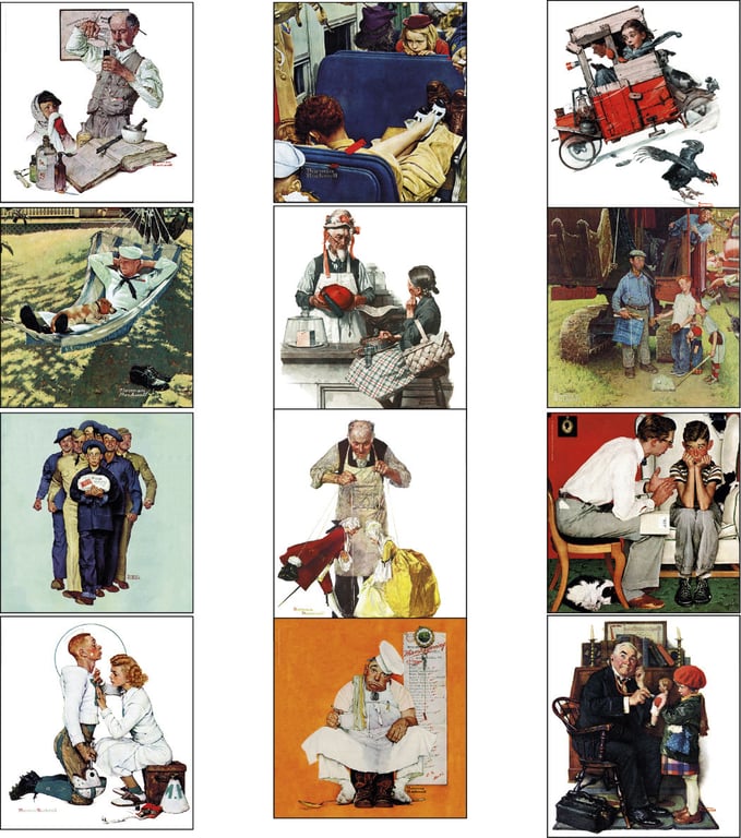 Triumph® Calendars The Saturday Evening Post Norman Rockwell Wall Calendar — view 10