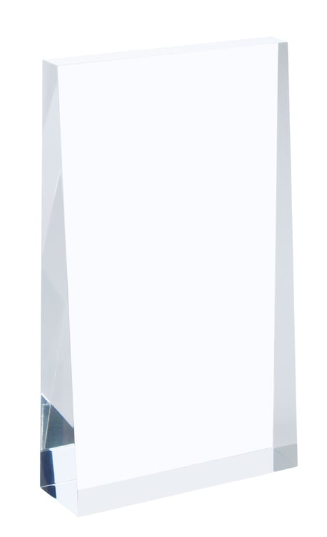 JAFFA® Acrylic Wedge Award, Small — view 6