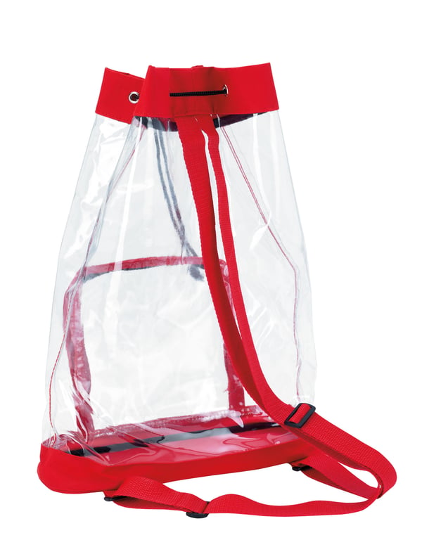 Good Value™ Clear Cinch Backpack with Drawstring Closure — view 12