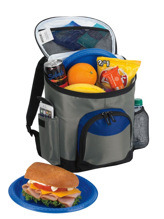 Koozie® Cooler Backpack with Heat-Sealed PEVA Liner — view 24