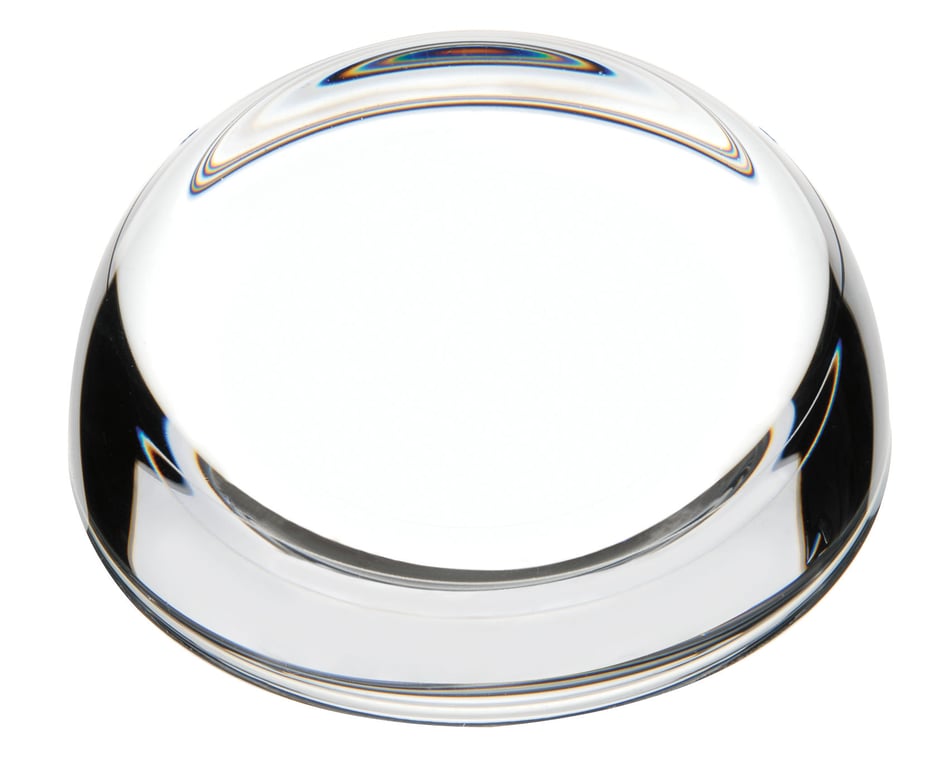 JAFFA® Clear Slant-Top Glass Paperweight — view 6