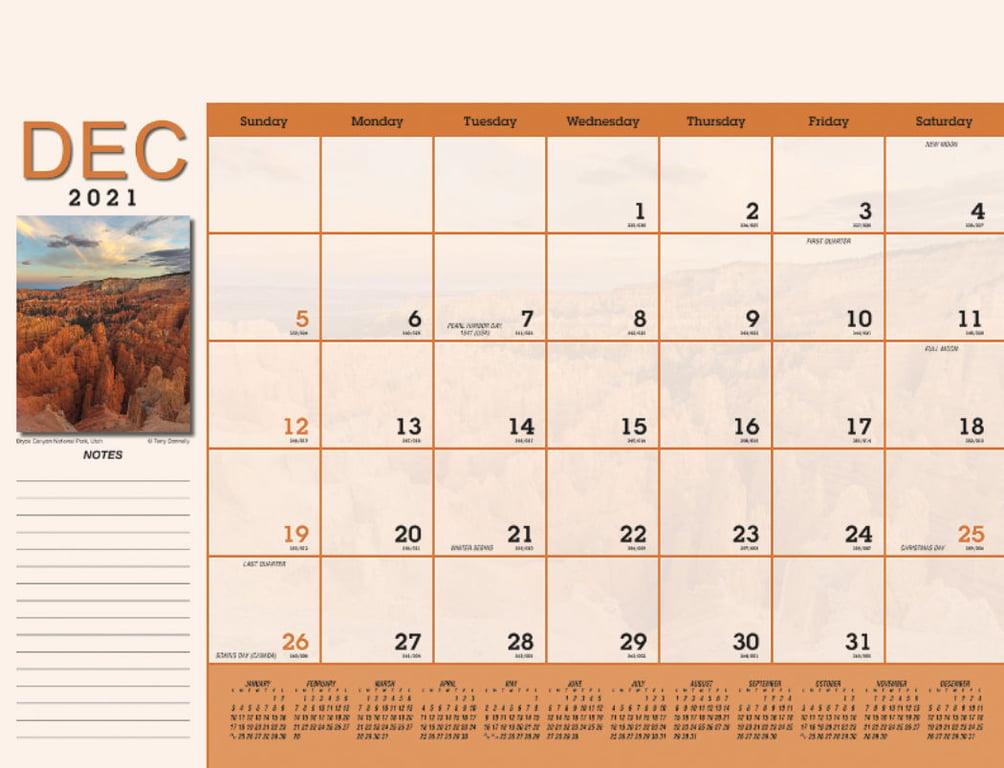 Triumph® Calendars Scenic Desk Pad — view 13