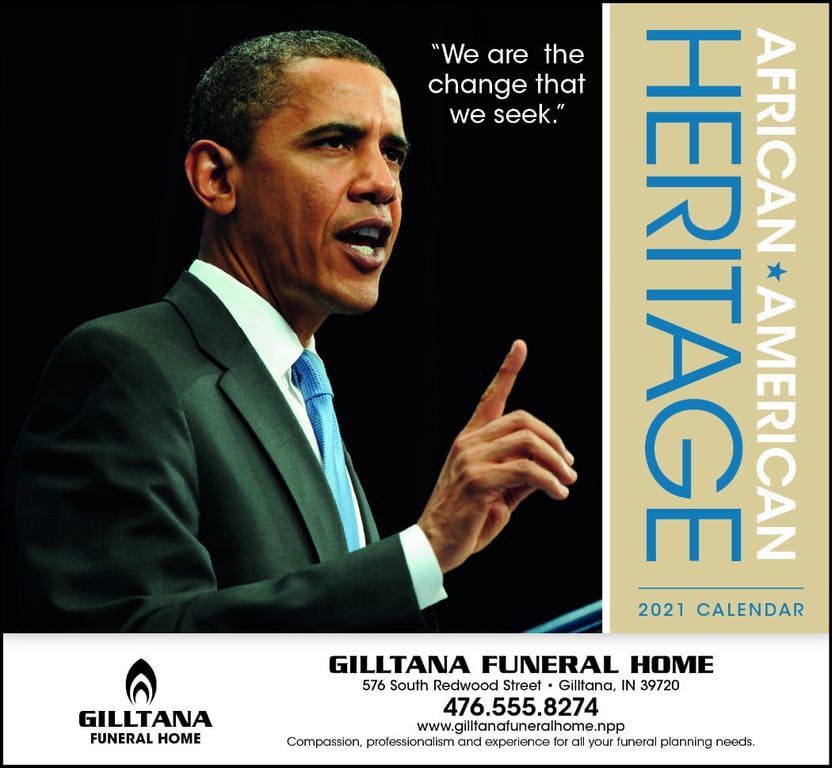 Triumph® Calendars African-American Heritage Barack Obama Wall Calendar — view 6