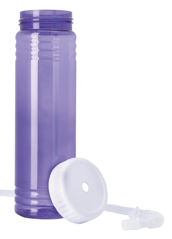 Garyline® Slim Fit Water Bottle with Straw Lid, 24 oz. — view 52