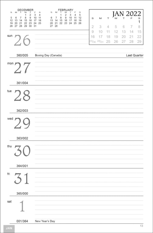 Triumph® Calendars Full-Color Weekly Memo Calendar — view 11