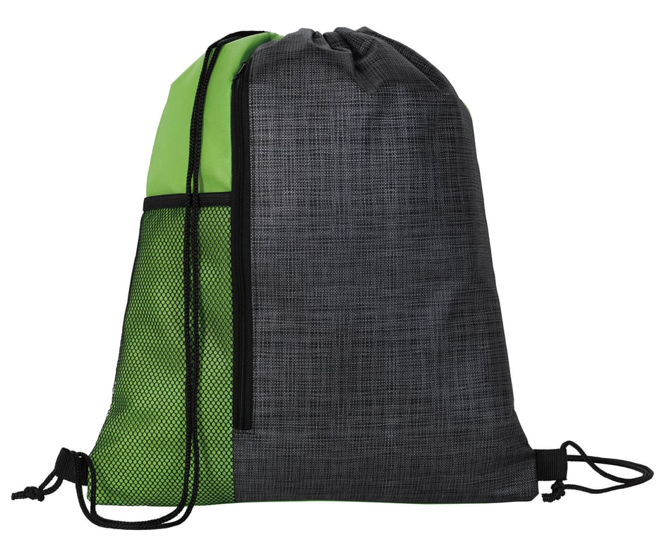 Good Value™ Non-Woven Vertical Drawstring Bag with Bottle Pocket — view 16