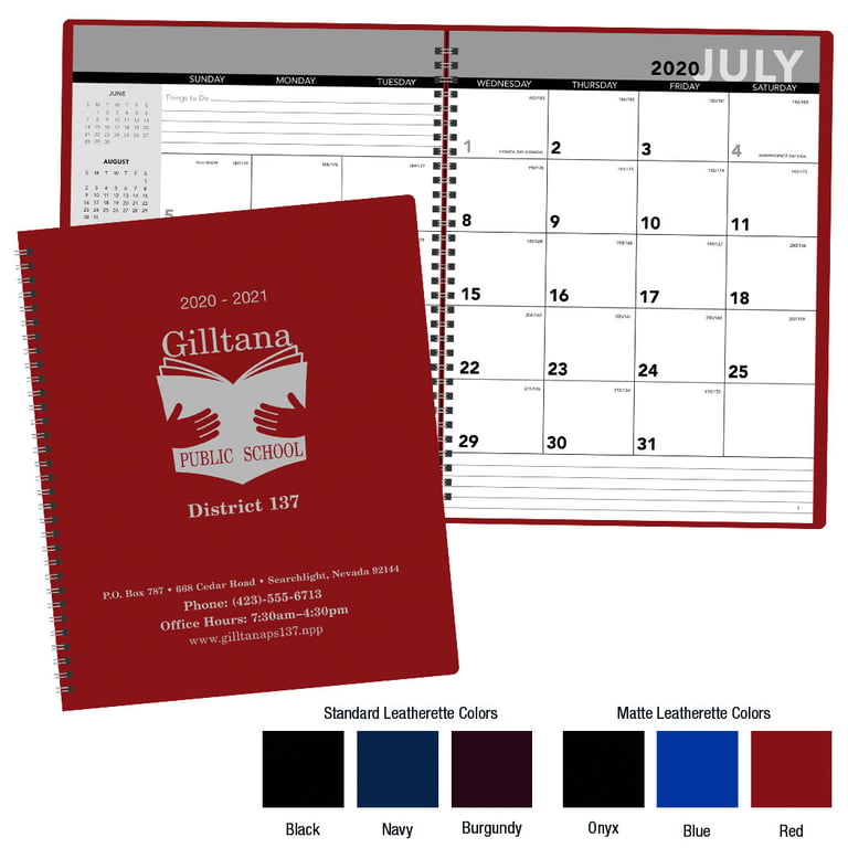 Triumph® Academic Monthly Planner, 14-Month — view 24
