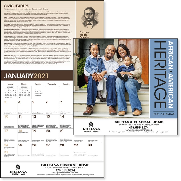 Triumph® Calendars African-American Heritage Family Wall Calendar — view 8