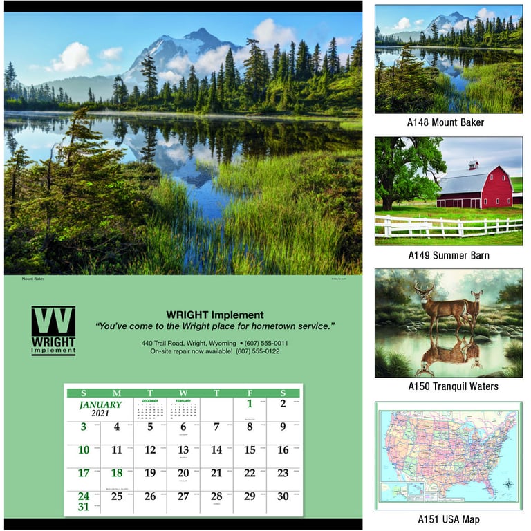Triumph® Calendars Jumbo Hanger 12-Month Wall Calendar — view 11