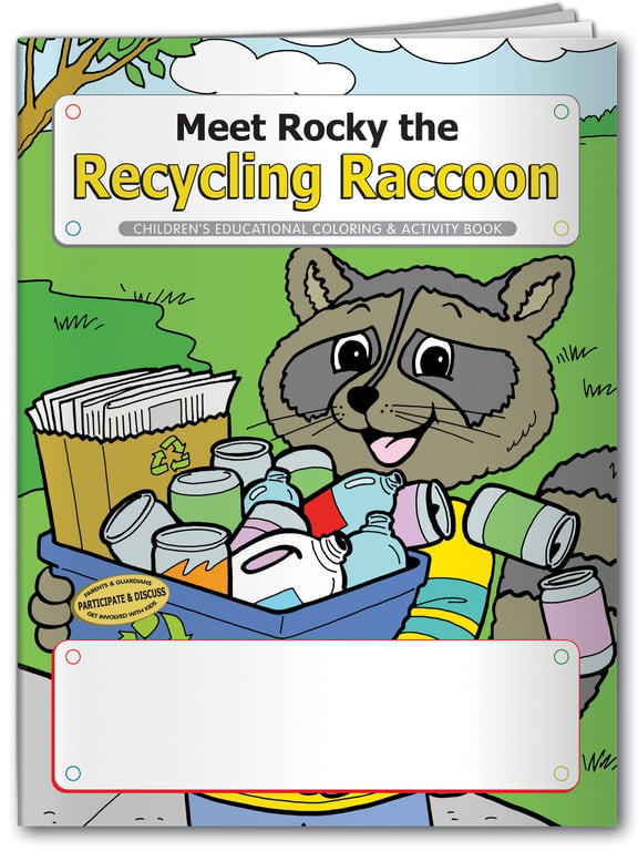 Recycling Coloring Book, 16 Pages — view 3