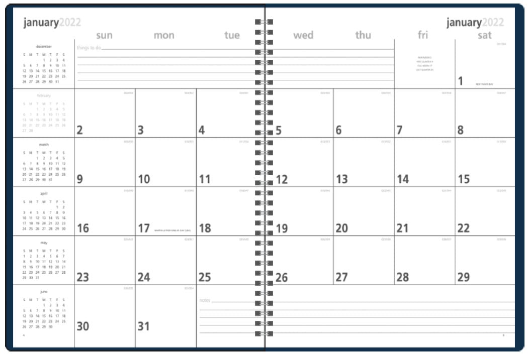 Triumph® Calendars Monthly & Weekly Planner — view 48