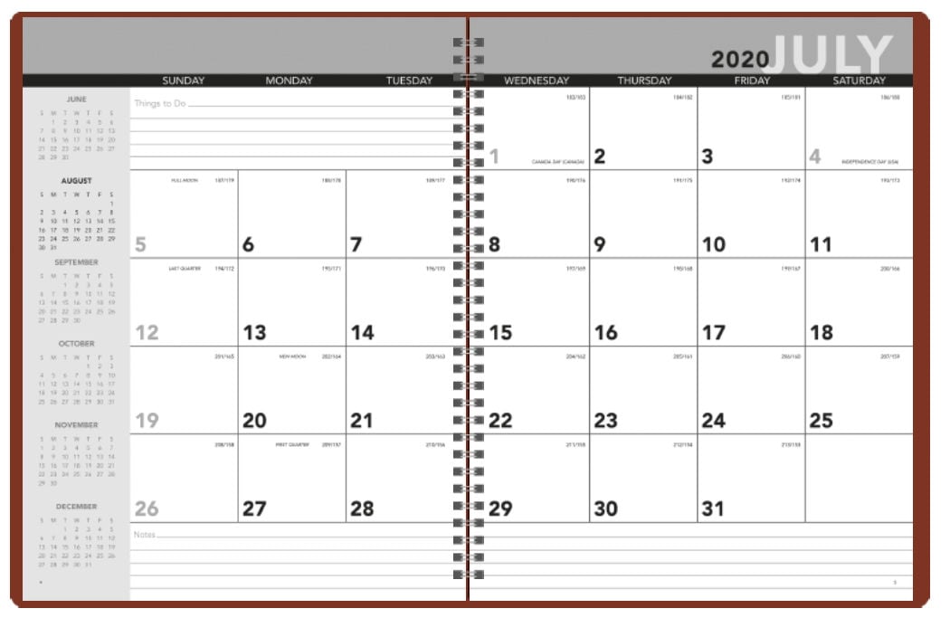 Triumph® Academic Monthly Planner, 14-Month — view 45