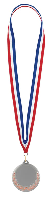 JAFFA® Laurel Wreath Medal with Black Ribbon and Quick Clip Hook — view 17