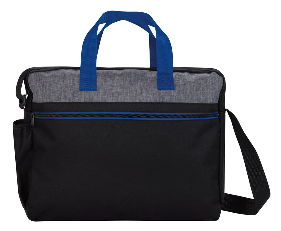 Stand-Alone Briefcase with Laptop Compartment, 600D Polyester — view 10