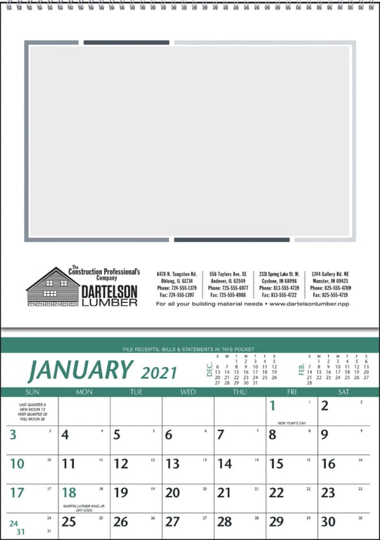 Triumph® Calendars Farm Pocket Calendar — view 5