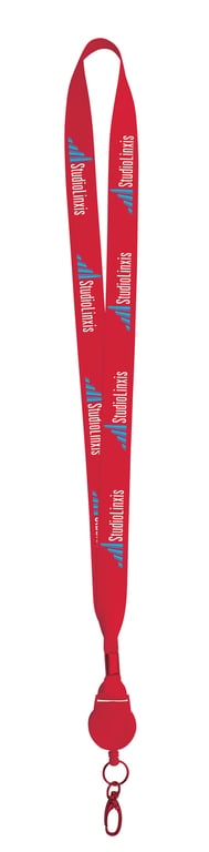Universal Source® 1" Polyester Woven Lanyard — view 5