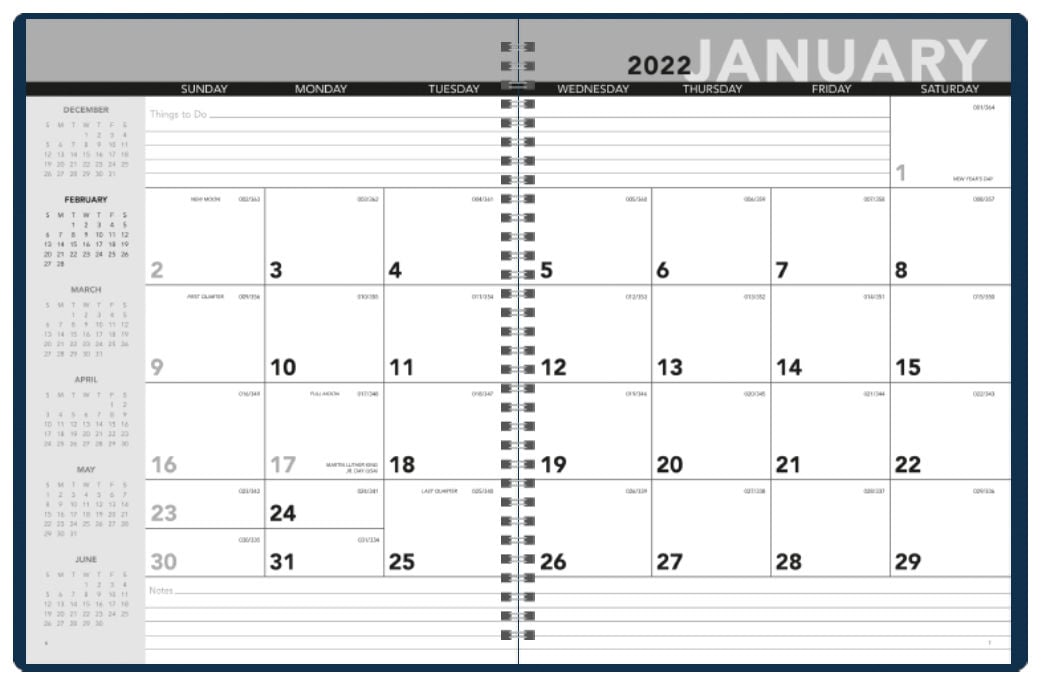 Triumph® Monthly Planner Calendar, 14-Month — view 43