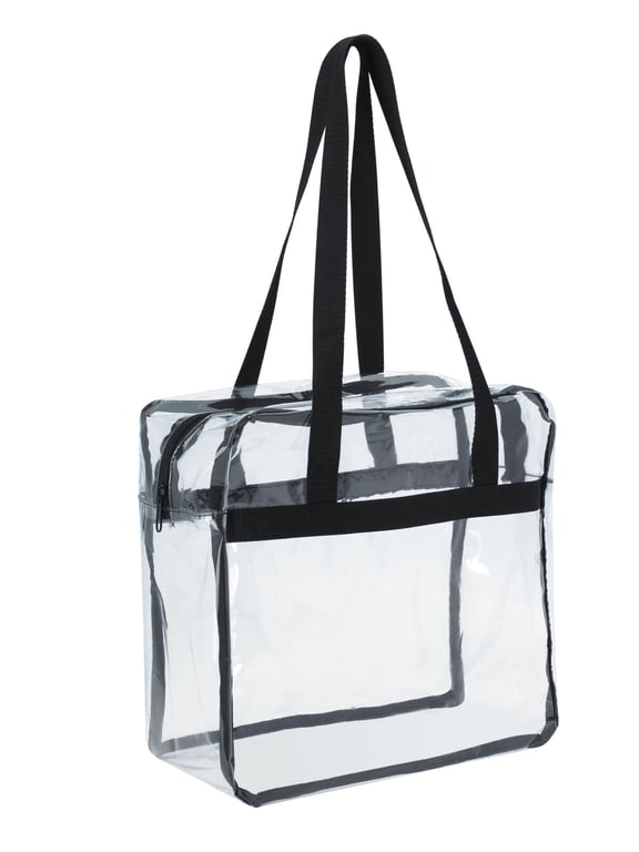 Good Value™ Clear Zippered Tote Stadium Bag — view 7