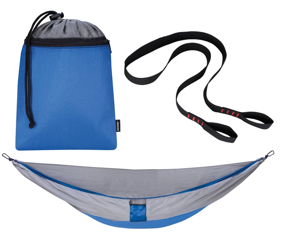 Koozie® Camp Hammock with Carabiners and Tree Straps — view 24
