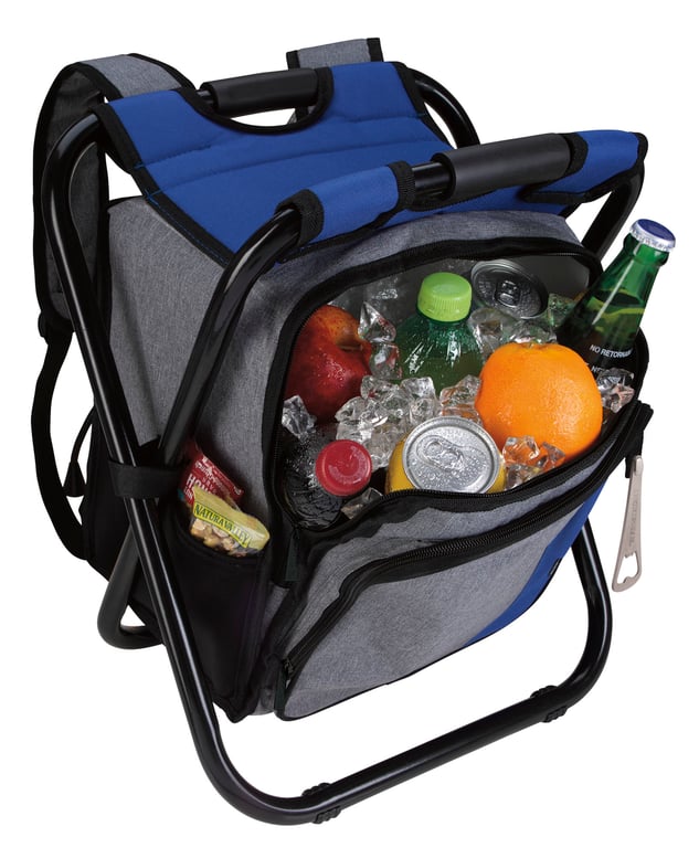 Koozie® Backpack Cooler Chair with Steel Frame — view 34