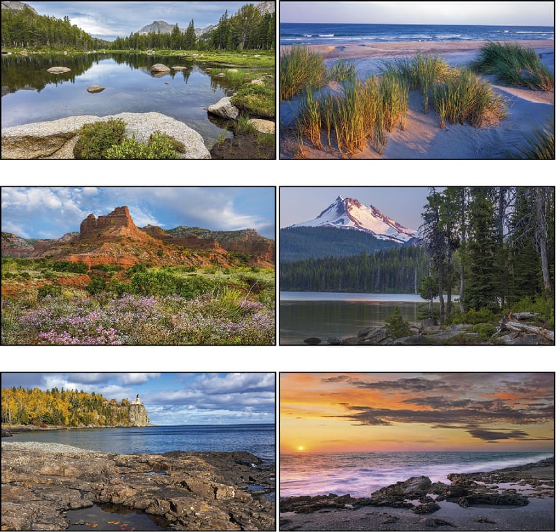 Triumph® Calendars Scenes of America Wall Calendar, 17 x 23 in. — view 5