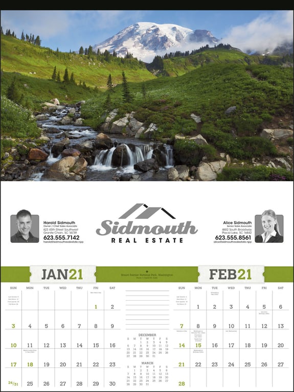 Triumph® Calendars American Splendor Wall Calendar, 17 x 23 in. — view 8