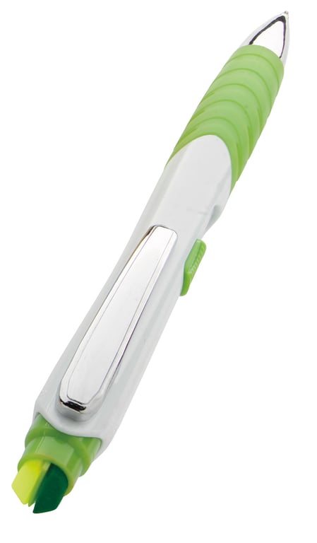 Souvenir® Jalan Highlighter Pen Combo, Slide-Action Ballpoint — view 44