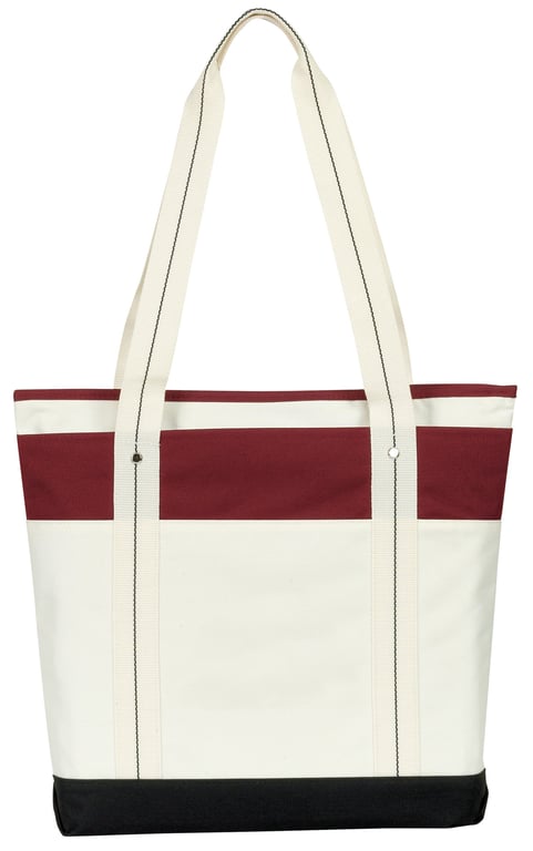 Atchison® Hamptons Getaway Tote, 17 in. x 15 in. Zippered Tote — view 9
