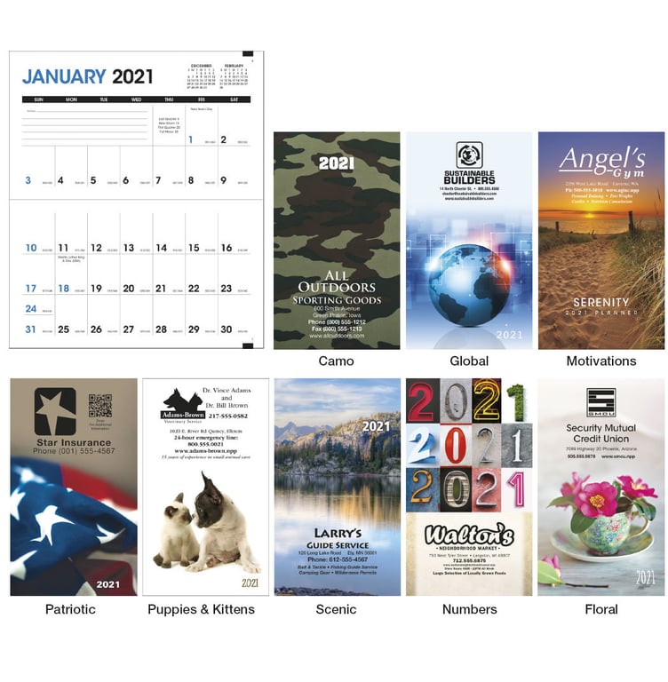 Triumph® Calendars Colorful Impressions Monthly Pocket Planner — view 14