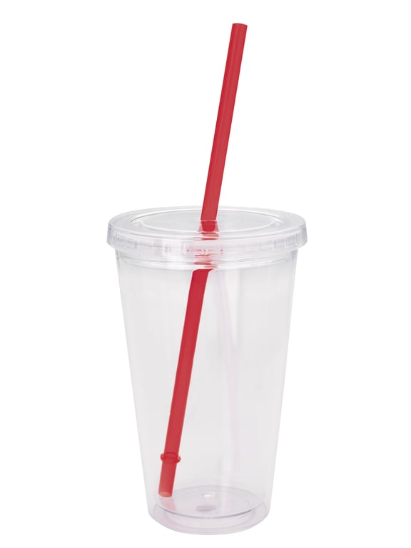 Good Value™ Clear Tumbler with Colored Lid, 18 oz. — view 44