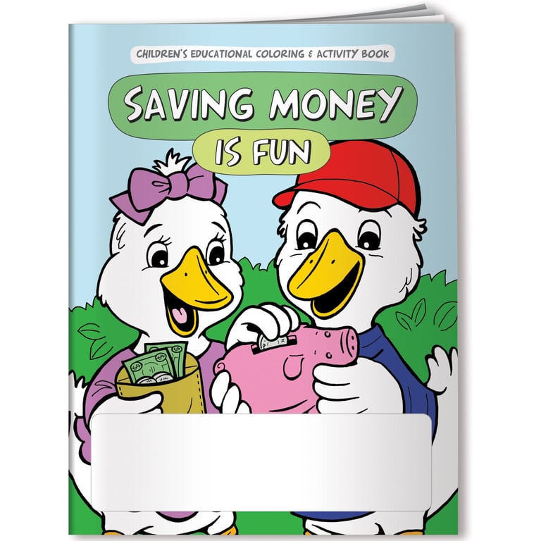 Be Smart, Save Money Coloring and Activity Book — view 3